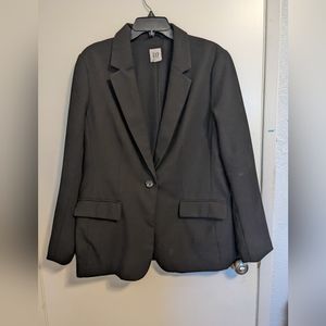 EUC black lined GAP blazer size 16